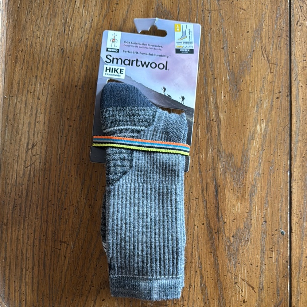 Smartwool Men's Gray Hiking Socks